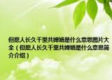 但愿人长久千里共婵娟是什么意思图片大全（但愿人长久千里共婵娟是什么意思简介介绍）