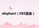 elephant（DEE是谁）