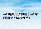 ws15是第几代发动机（ws15发动机哪个上市公司生产）