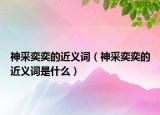 神采奕奕的近义词（神采奕奕的近义词是什么）