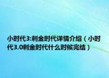 小时代3:刺金时代详情介绍（小时代3.0刺金时代什么时候完结）