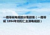 一路等候电视剧分集剧情（一路等候 1994年刘松仁主演电视剧）