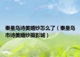 秦皇岛诗美婚纱怎么了（秦皇岛市诗美婚纱摄影城）