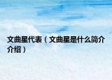 文曲星代表（文曲星是什么简介介绍）