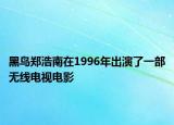 黑鸟郑浩南在1996年出演了一部无线电视电影