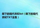 殿下的现代弃妃txt（殿下的现代弃妃TXT全集）