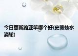 今日更新路亚竿哪个好(史蒂兹水滴轮)