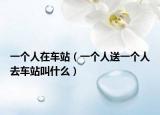 一个人在车站（一个人送一个人去车站叫什么）