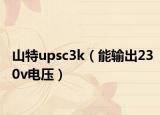 山特upsc3k（能输出230v电压）