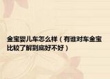 金宝婴儿车怎么样（有谁对车金宝比较了解到底好不好）