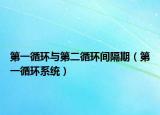 第一循环与第二循环间隔期（第一循环系统）