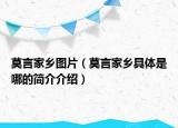 莫言家乡图片（莫言家乡具体是哪的简介介绍）
