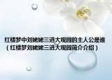 红楼梦中刘姥姥三进大观园的主人公是谁（红楼梦刘姥姥三进大观园简介介绍）
