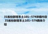 31省份新增本土101+579详细内容 31省份新增本土101+579具体介绍