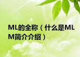 ML的全称（什么是MLM简介介绍）