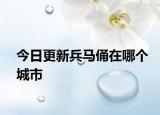 今日更新兵马俑在哪个城市