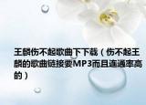 王麟伤不起歌曲下下载（伤不起王麟的歌曲链接要MP3而且连通率高的）
