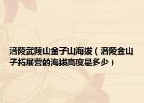 涪陵武陵山金子山海拔（涪陵金山子拓展营的海拔高度是多少）