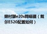 鎴村皵e20s閰嶇疆（戴尔E520配置如何）