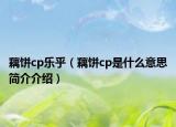藕饼cp乐乎（藕饼cp是什么意思简介介绍）