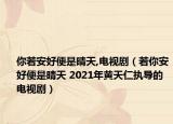 你若安好便是晴天,电视剧（若你安好便是晴天 2021年黄天仁执导的电视剧）