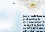 As（a result these countries are always struggling to ______ their repayments； government finances that could be spent on health education and long-term development are instead used for debt repayment．（　　）A.dive right inB. catch up onC. push ahead withD. s