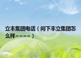 立丰集团电话（问下丰立集团怎么样~~~~）