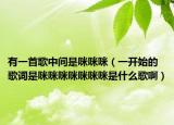 有一首歌中间是咪咪咪（一开始的歌词是咪咪咪咪咪咪咪是什么歌啊）