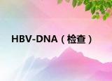 HBV-DNA（检查）