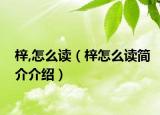 梓,怎么读（梓怎么读简介介绍）