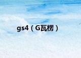 gs4（G瓦楞）