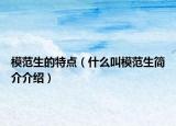 模范生的特点（什么叫模范生简介介绍）
