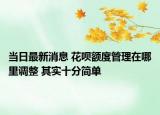 当日最新消息 花呗额度管理在哪里调整 其实十分简单