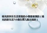 杨光的快乐生活里面的小薇是谁演的（杨光的新生活7小薇在第几集出现的）
