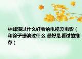 林峰演过什么好看的电视剧电影（和徐子珊演过什么 最好是看过的推荐）