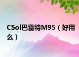 CSol巴雷特M95（好用么）
