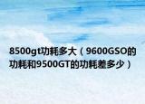 8500gt功耗多大（9600GSO的功耗和9500GT的功耗差多少）