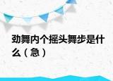 劲舞内个摇头舞步是什么（急）