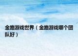 金路游戏世界（金路游戏哪个团队好）