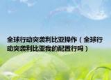 全球行动突袭利比亚操作（全球行动突袭利比亚我的配置行吗）