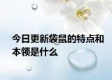 今日更新袋鼠的特点和本领是什么