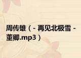 周传雄（- 再见北极雪 - 董卿.mp3）