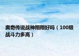 奥奇传说战神翔翔好吗（100级战斗力多高）