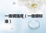 一级钢强度（一级钢标准）