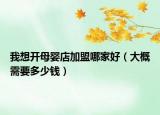 我想开母婴店加盟哪家好（大概需要多少钱）