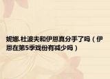 妮娜.杜波夫和伊恩真分手了吗（伊恩在第5季戏份有减少吗）