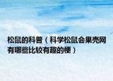 松鼠的科普（科学松鼠会果壳网有哪些比较有趣的梗）