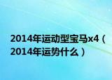 2014年运动型宝马x4（2014年运势什么）