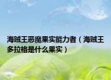 海贼王恶魔果实能力者（海贼王多拉格是什么果实）