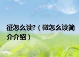 征怎么读?（徵怎么读简介介绍）